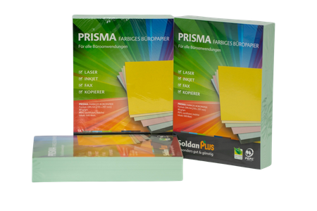 Papier kolorowy A4 Soldan - zielony 80 g/m²