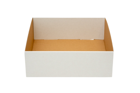 Pudełko karton z okienkiem na ciasto muffiny babeczki pączki 30 x 30 x 10