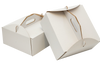 5 x Karton na tort ciasto z rączką białe opakowanie 34 x 34 x 12
