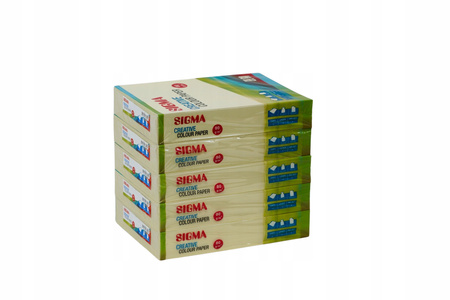 Papier kolorowy A4 Sigma - waniliowy 80 g/m²
