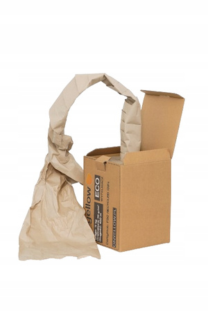 Wypełniacz papierowy do paczek w kartonie bez otworu szary 35cm 11kg