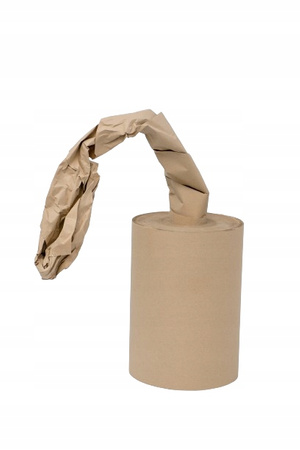 Wypełniacz papierowy do paczek ROLKA pakowy szary 35cm rolka 13,5kg 110g
