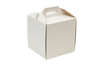 Karton na tort ciasto z rączką białe opakowanie 34 x 34 x 25