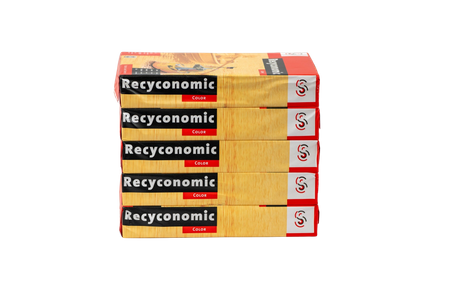 Papier kolorowy A4 Recyconomic - mandarynkowy 80 g/m²