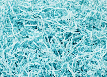 Wiórki papierowe jasno-niebieskie 0,5 kg