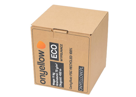 Wypełniacz papierowy do pakowania paczek w kartonie z otworem 35 cm