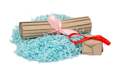 Wiórki papierowe jasno-niebieskie 1kg