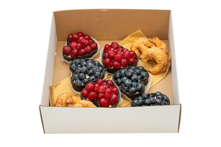 5 x Pudełko karton na ciasto 30 x 30 x 10