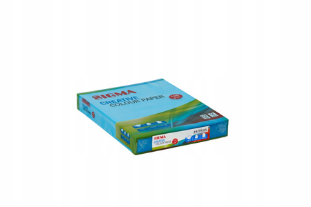 Papier kolorowy A4 Sigma - niebieski 120 g/m²