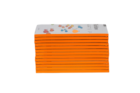 Papier kolorowy A4 Rainbow 100 kartek - pomarańczowy 80 g/m²