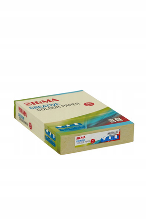 Papier kolorowy A4 Sigma - waniliowy 80 g/m²