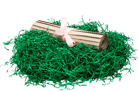 Wiórki papierowe zielone 0,5 kg