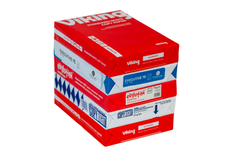 Papier ksero A4 5x500 MIX - 75 g/m²