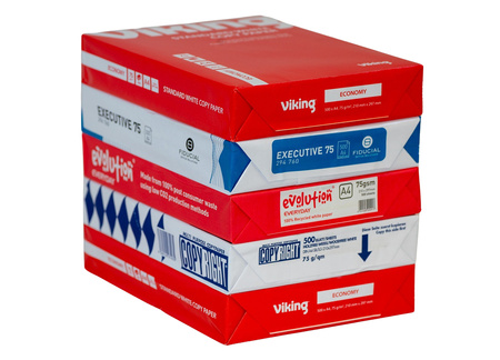 Papier ksero A4 5x500 MIX - 75 g/m²