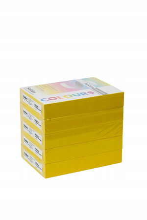 Papier kolorowy A4 Soldan - żółty 80 g/m²