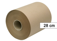 Papier pakowy na gilzie 28cm rolka 8,5kg