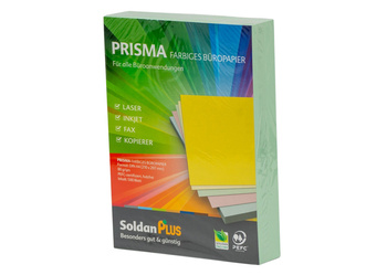Papier kolorowy A4 Soldan - zielony 80 g/m²